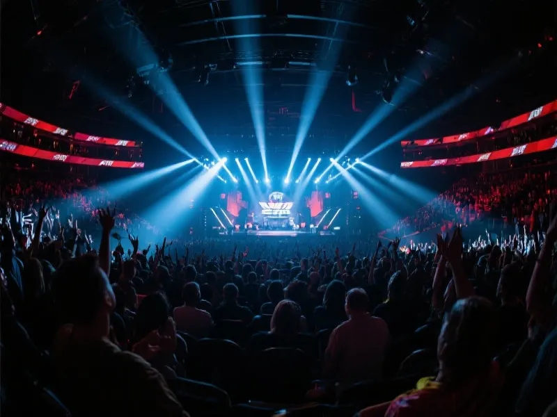 英雄联盟电竞现场